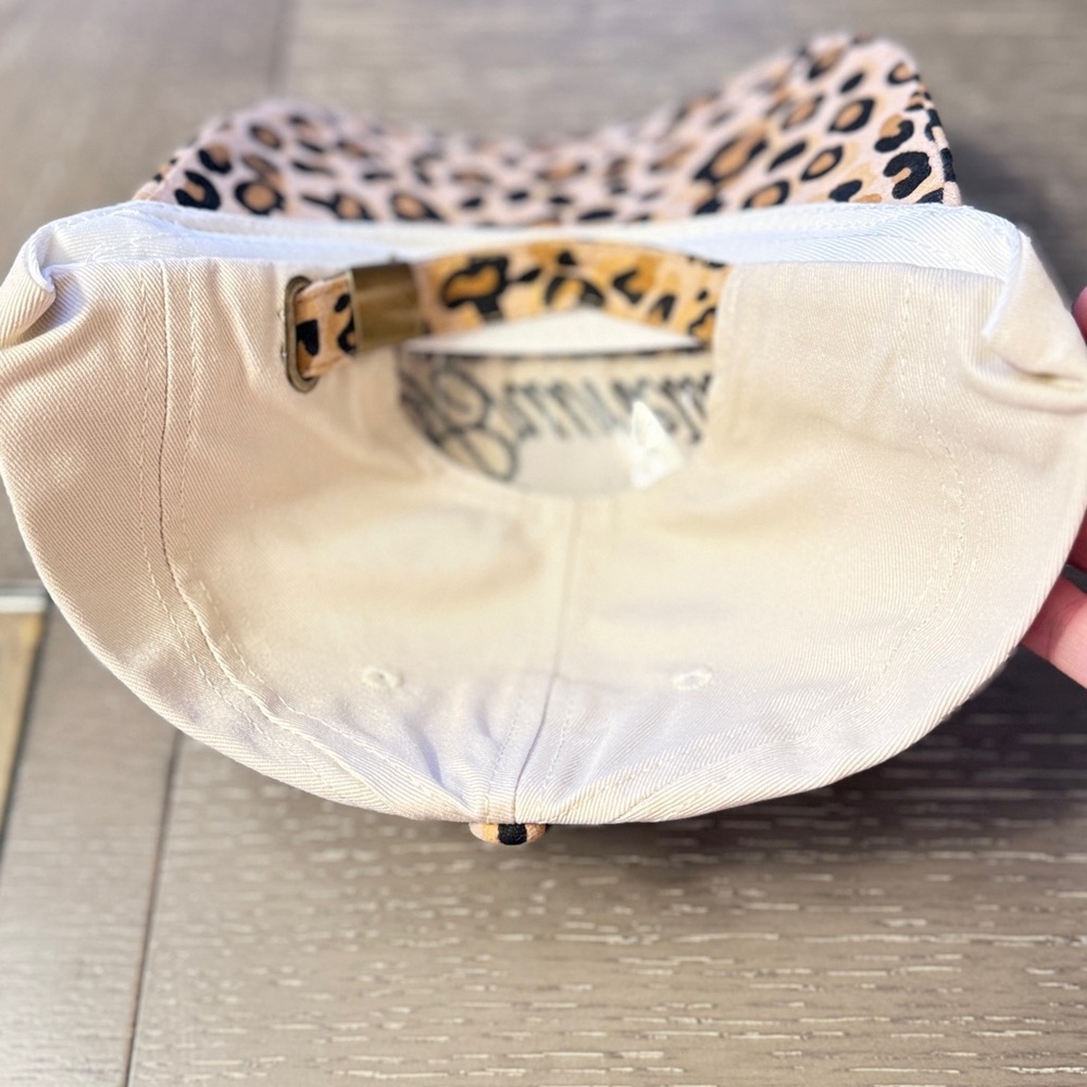 Animal Print & Embroidered Graphic Trucker Hat Brunettes Have More Fun - Picture 3 of 4